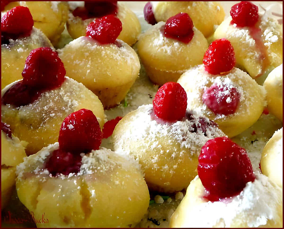 recette Muffins Nature ( et framboises )