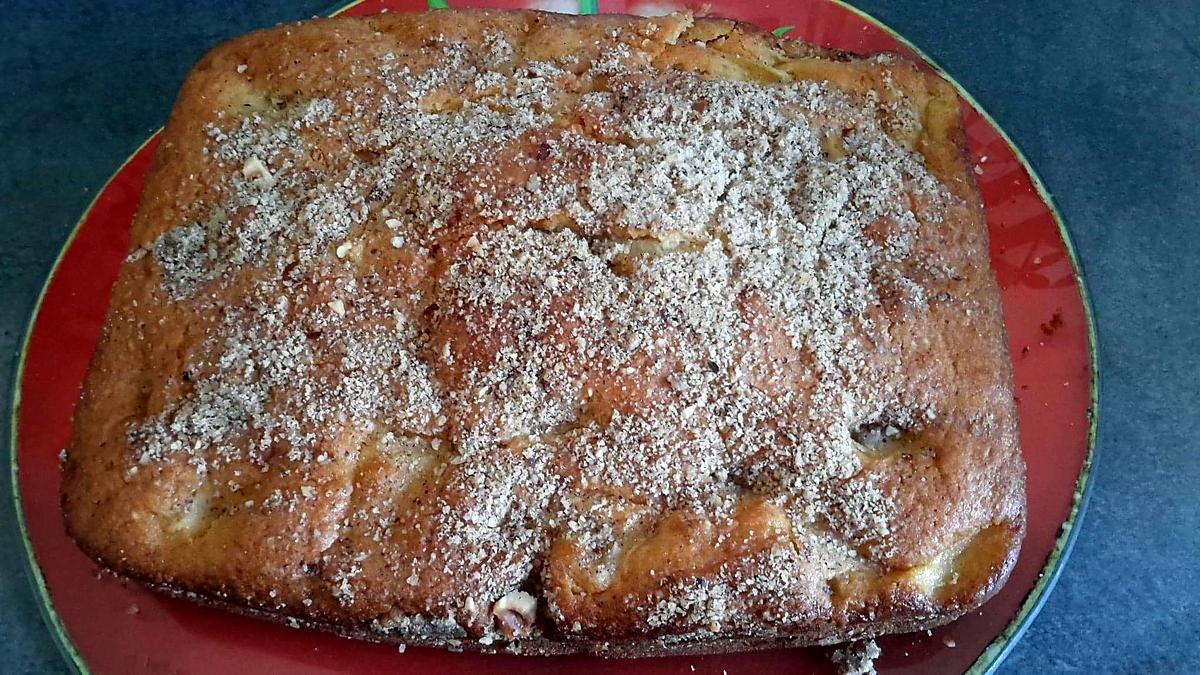 recette Gâteau aux pommes et sirop d'érable