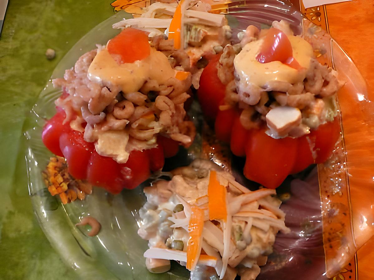 recette tomates aux crevettes