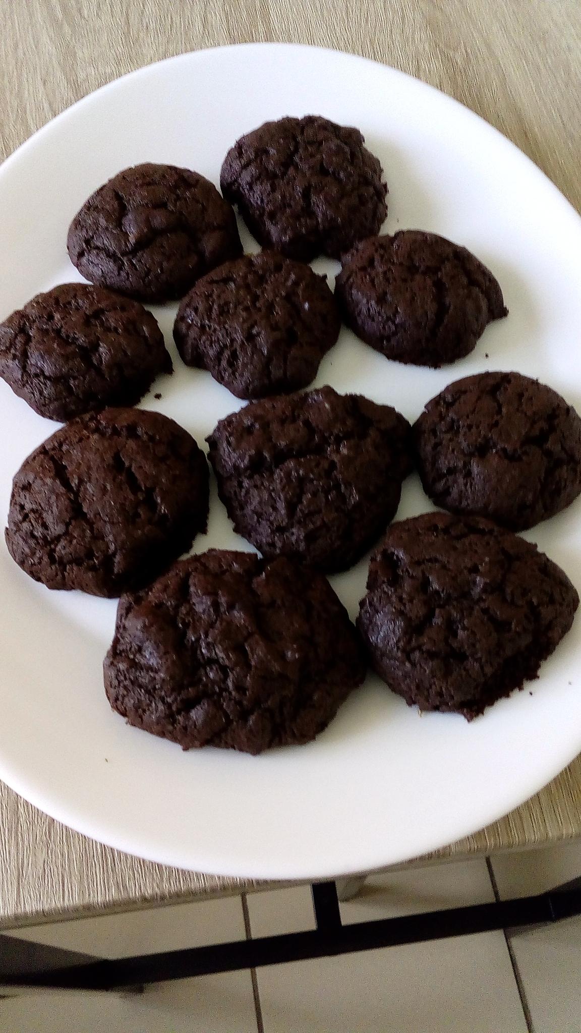 recette mi -cookies mi-brownies