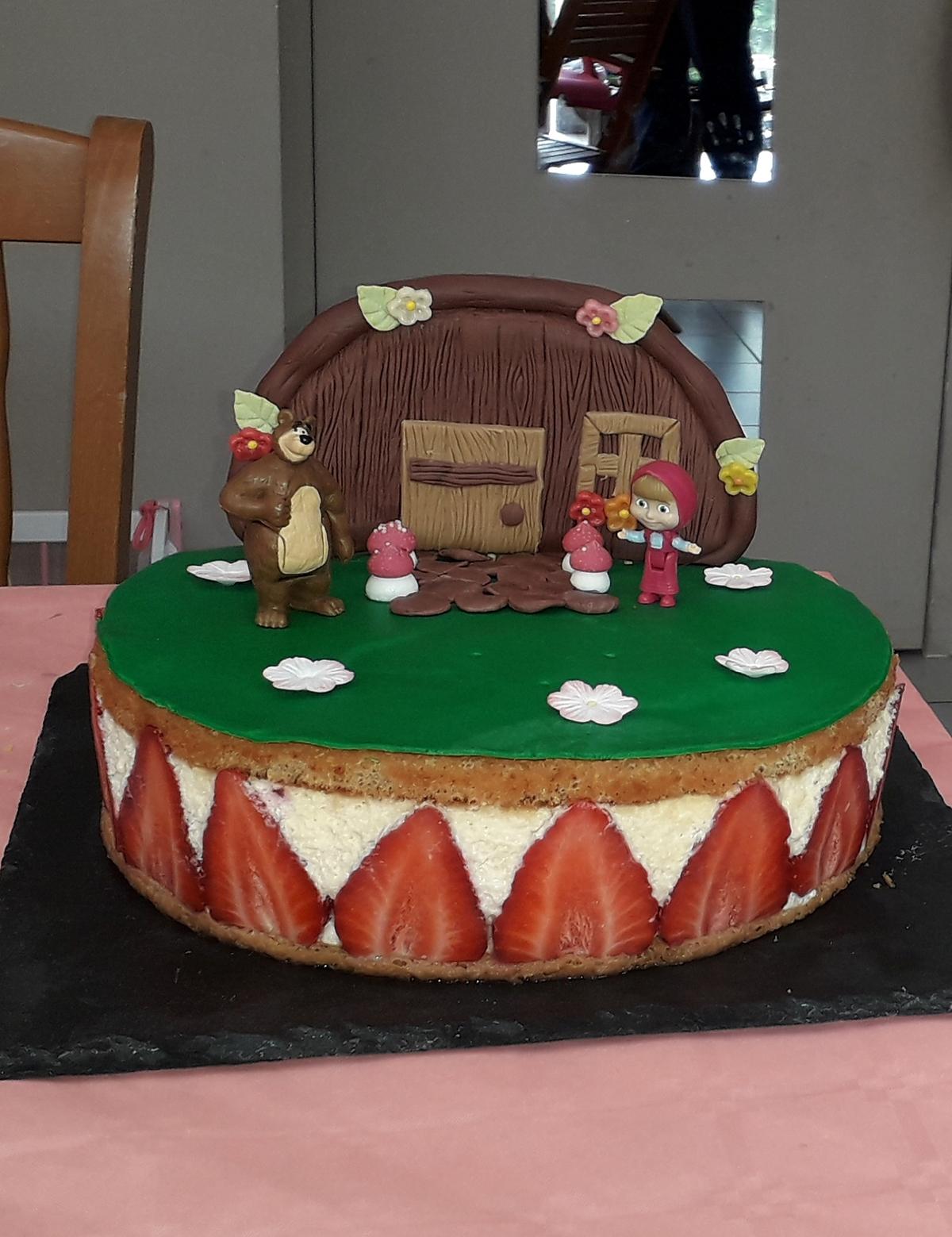 recette Fraisier