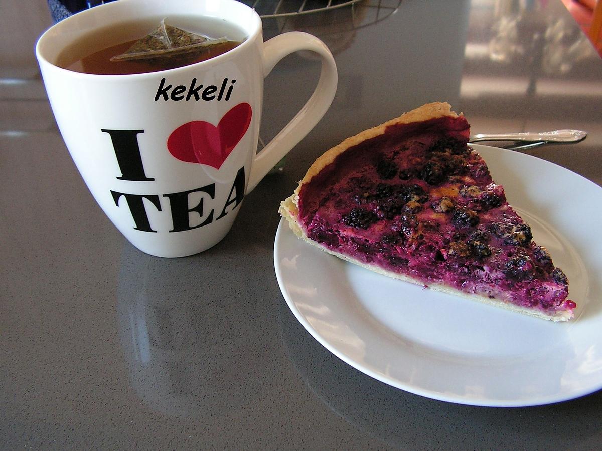 recette Tarte aux mûres et muesli
