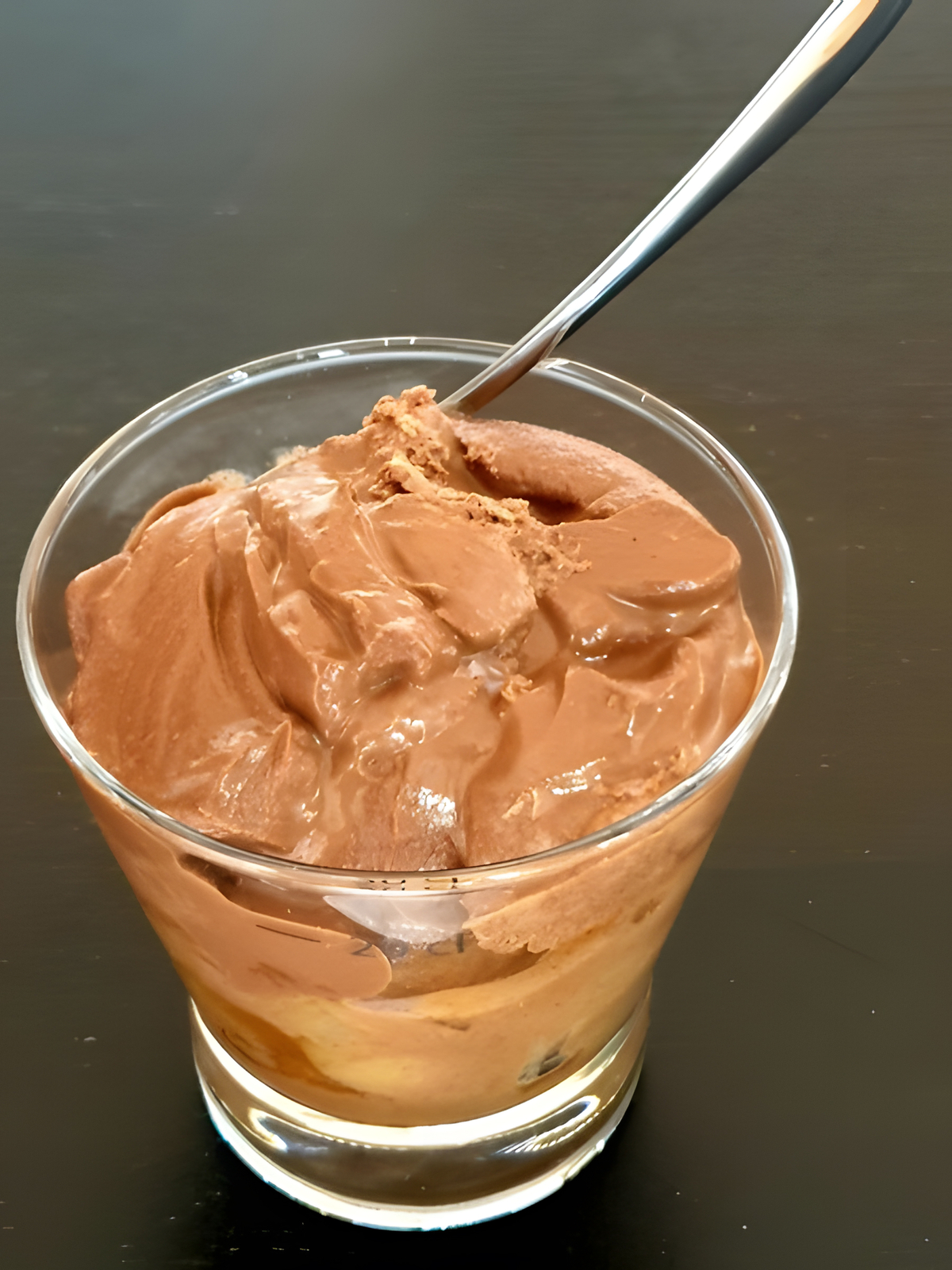 recette Mousse chocolat légère au jus pois chiches - vegan