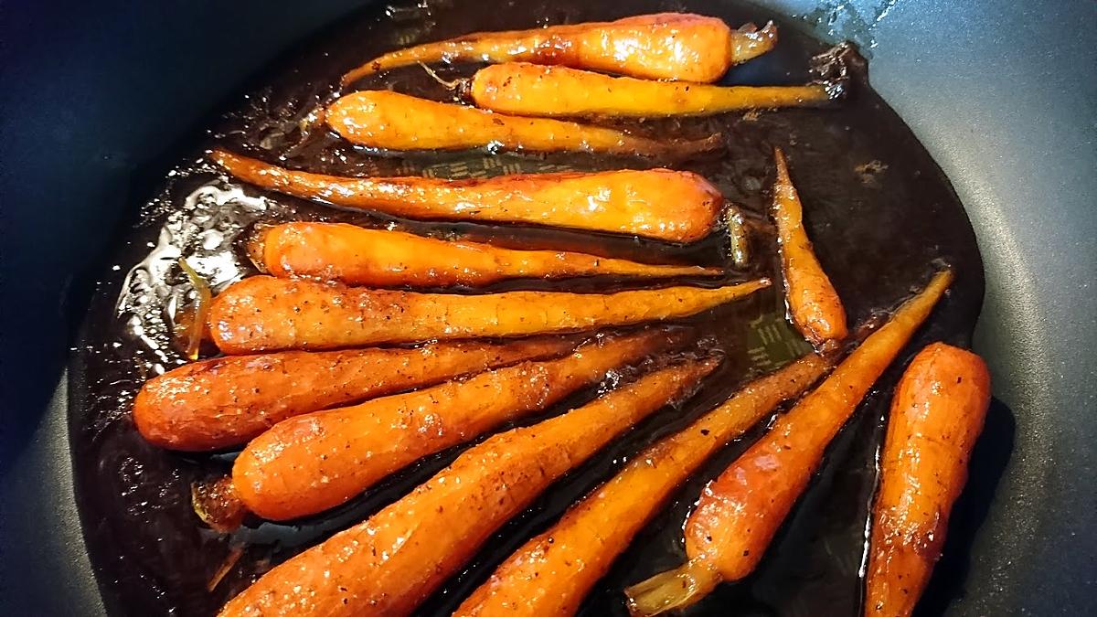 recette carottes glacées
