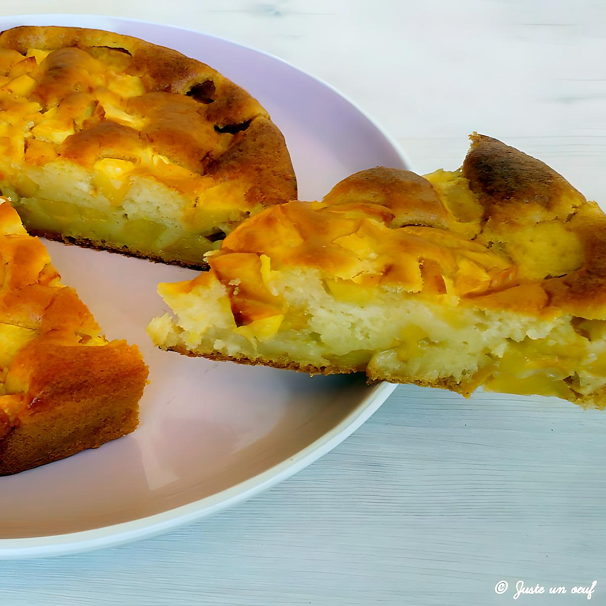 recette Gâteau aux pommes sans oeufs