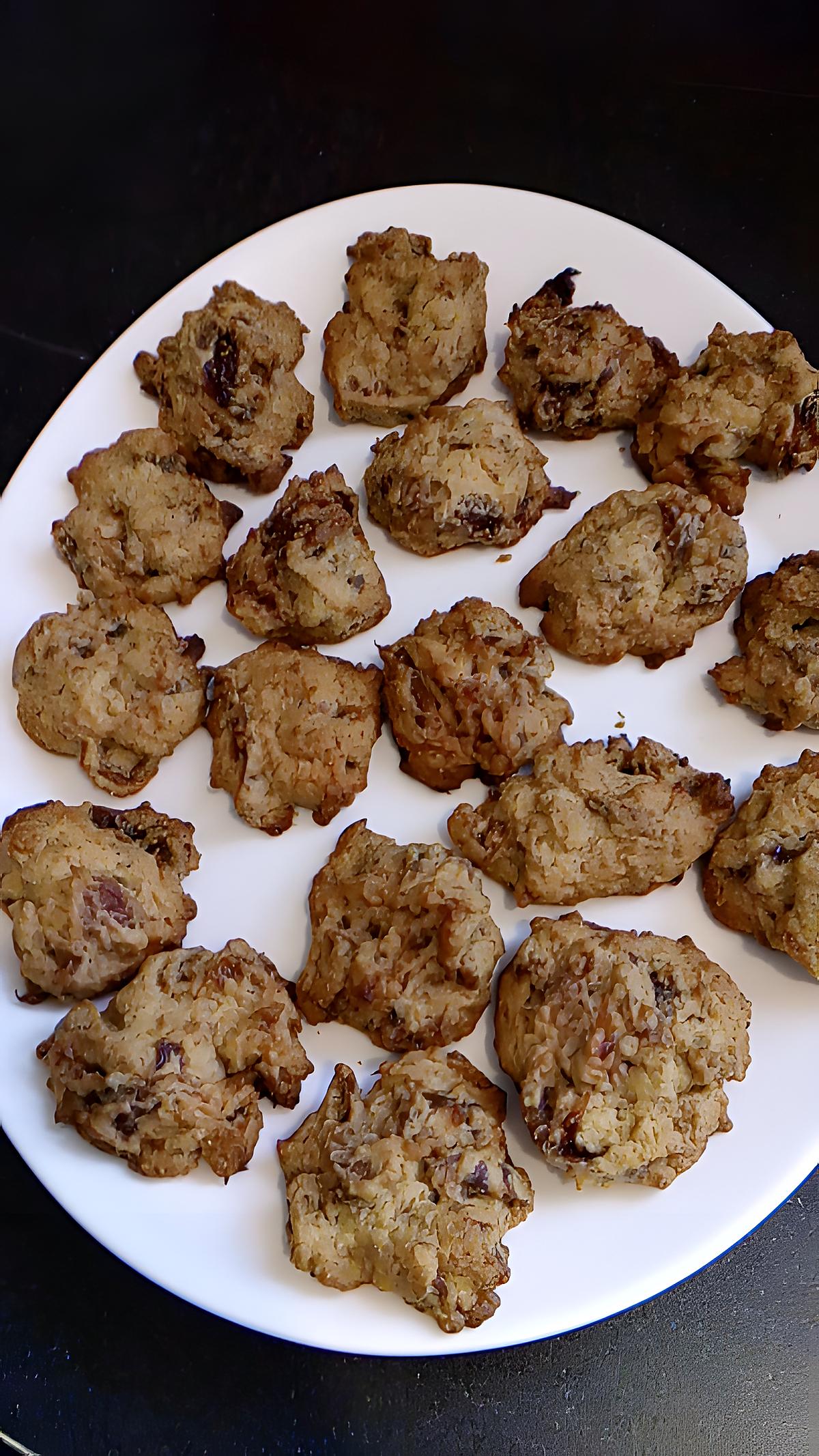 recette biscuit fondant aux figues séchées