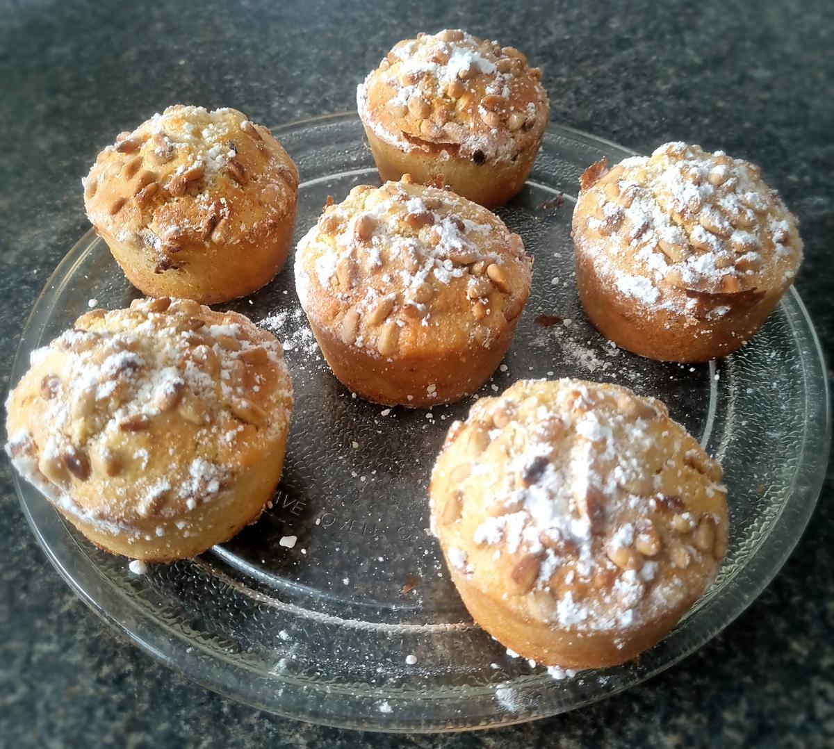 recette Muffins citron et pignons de pin