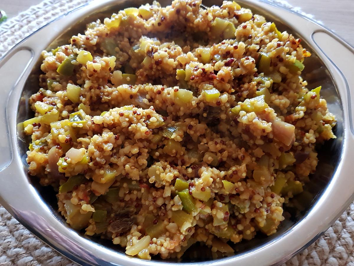 recette Quinoa façon risotto aux légumes