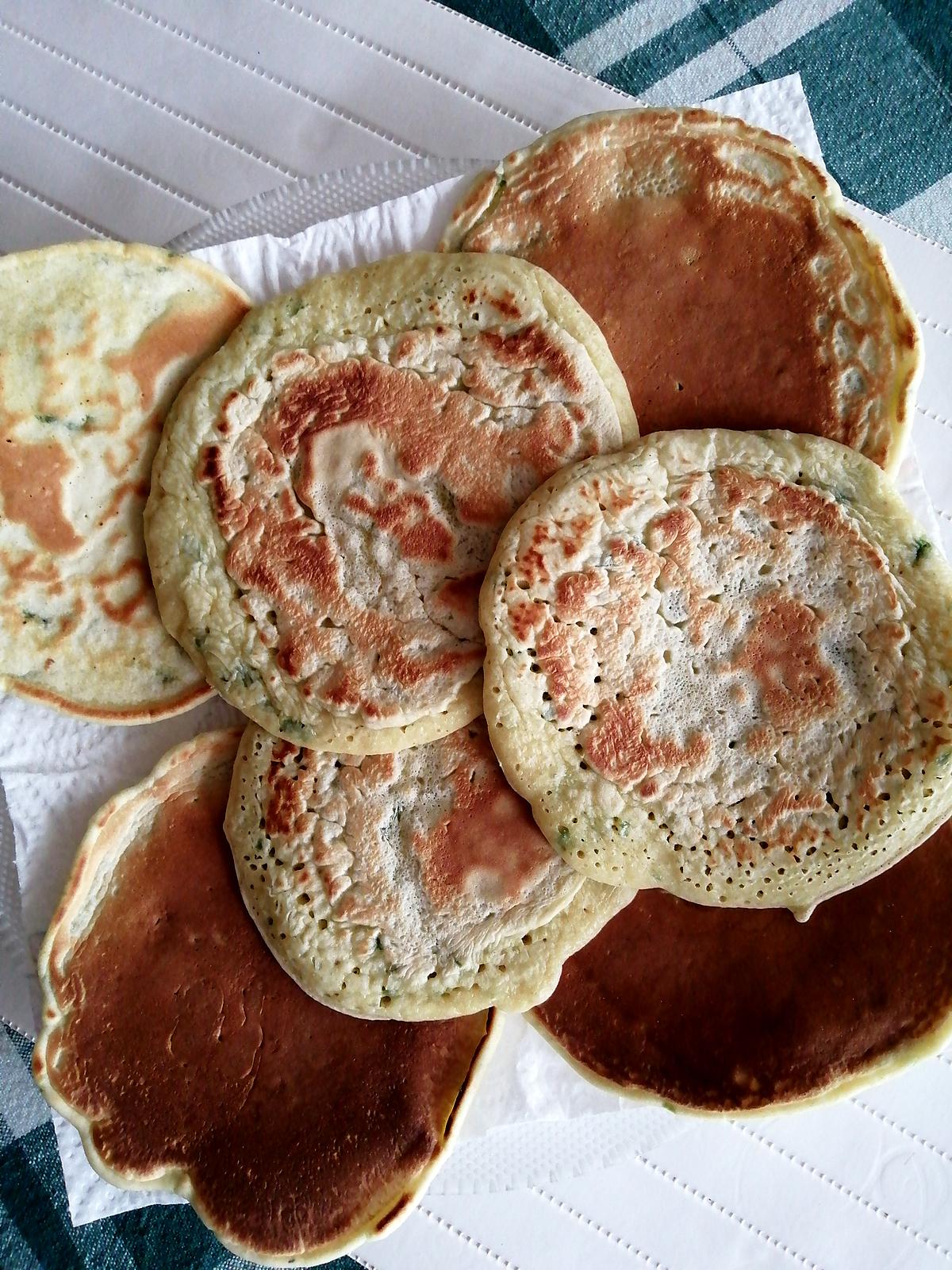 recette Pancakes à l'ail des ours