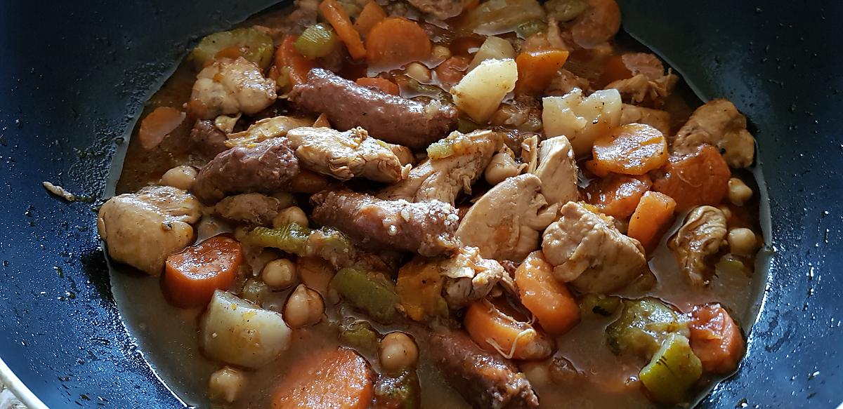 recette Couscous au poulet au cookeo