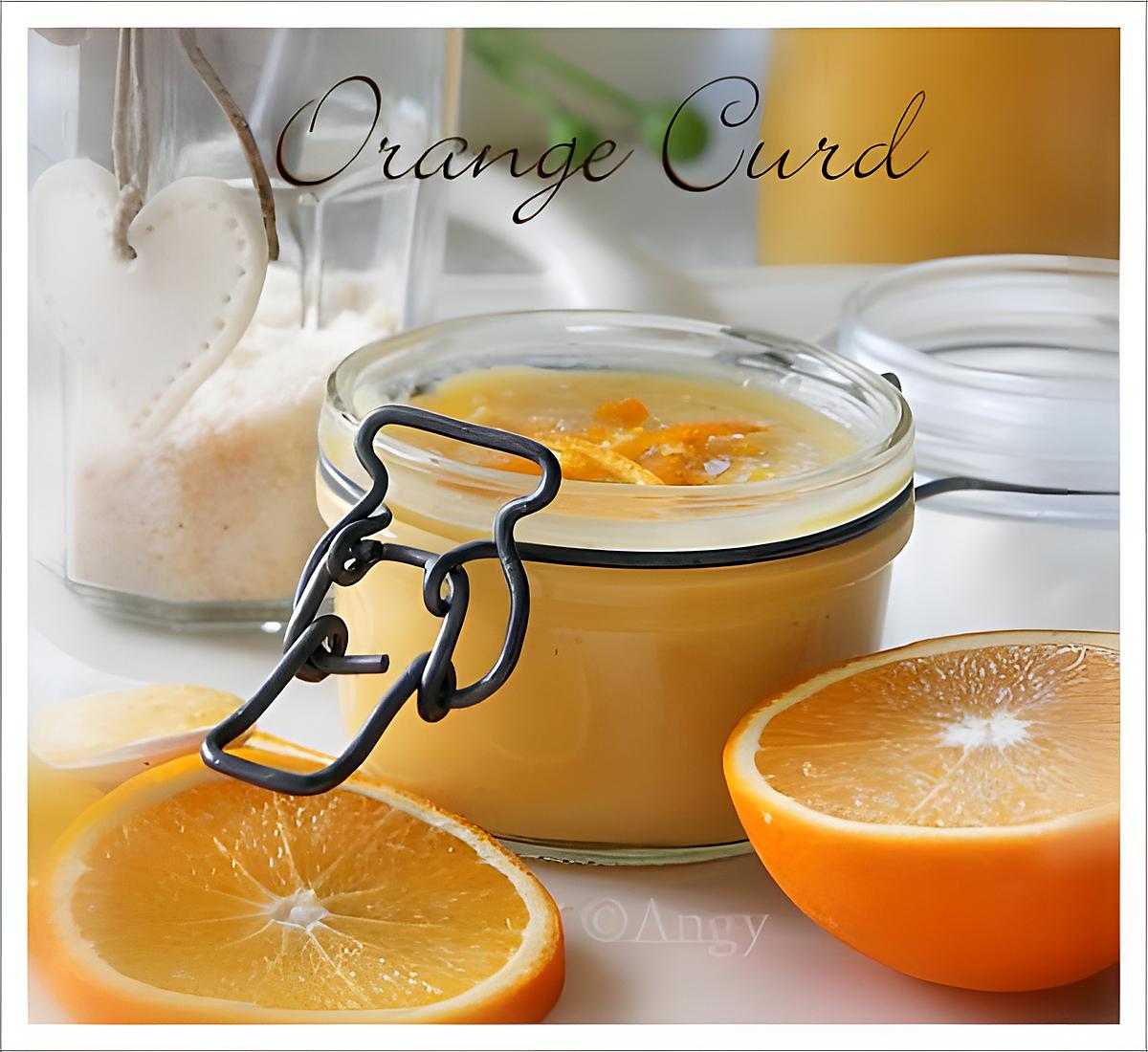 recette Orange curd