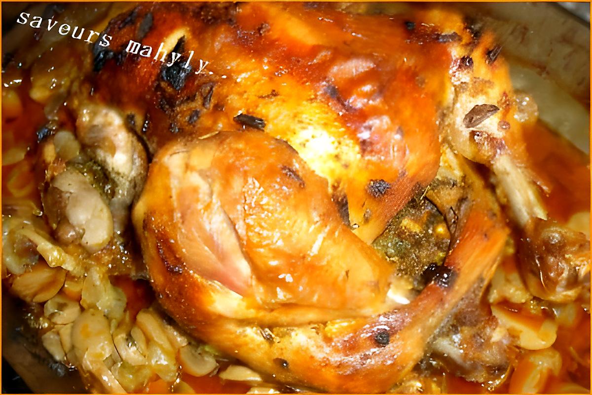 recette poulet roti charmoula(marocaine of course)