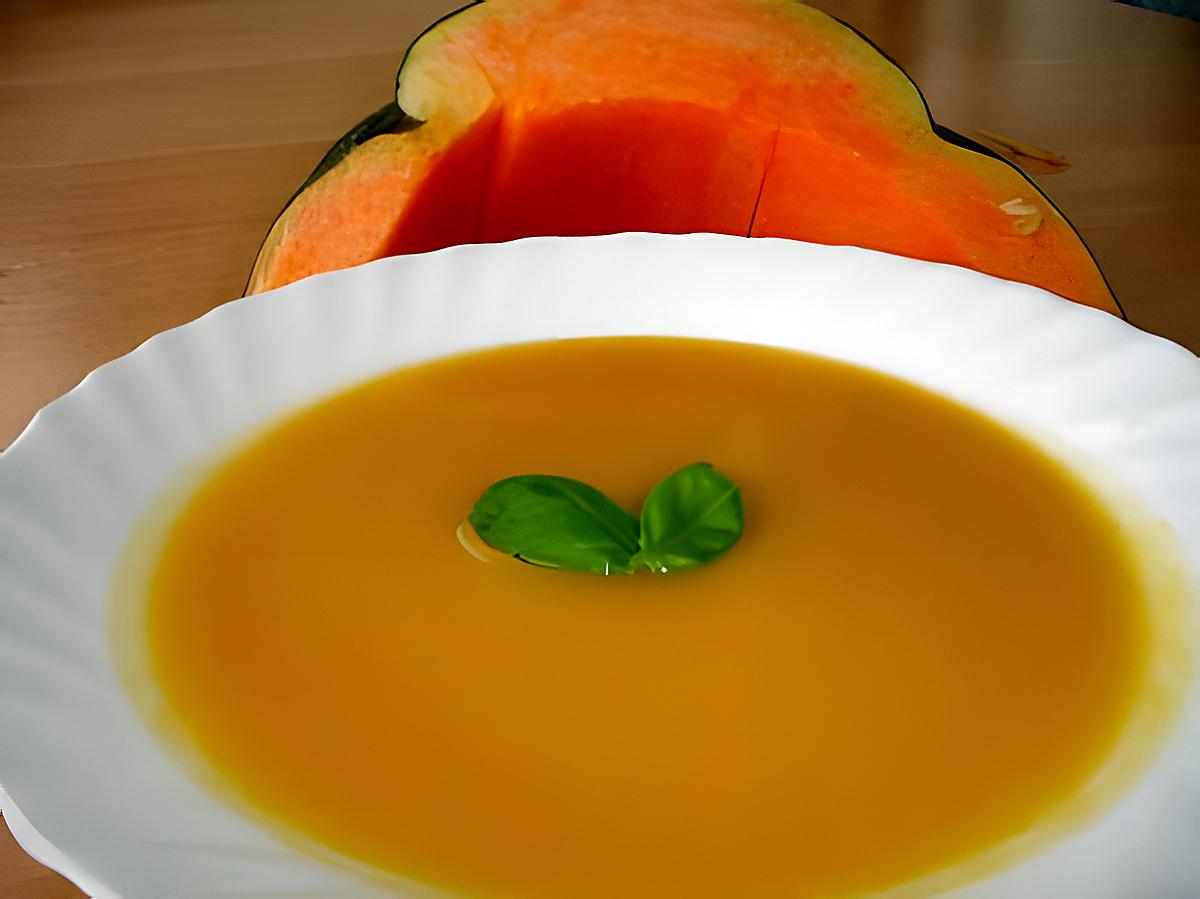 recette Soupe Aux Légumes d'Automne