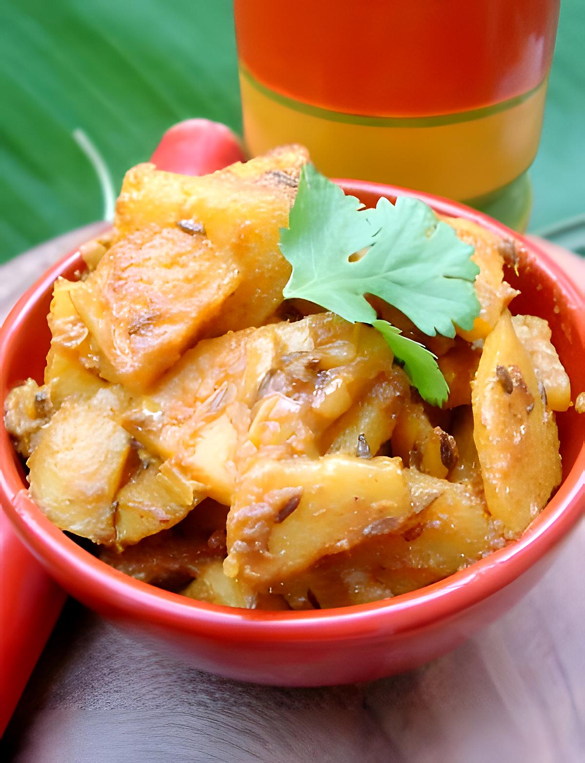 recette Recette indienne végétarienne Jeera Aloo