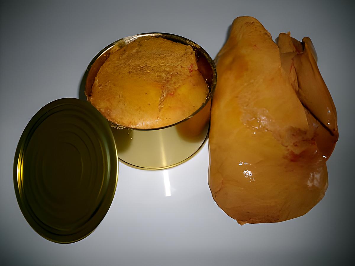 recette foie gras en conserve
