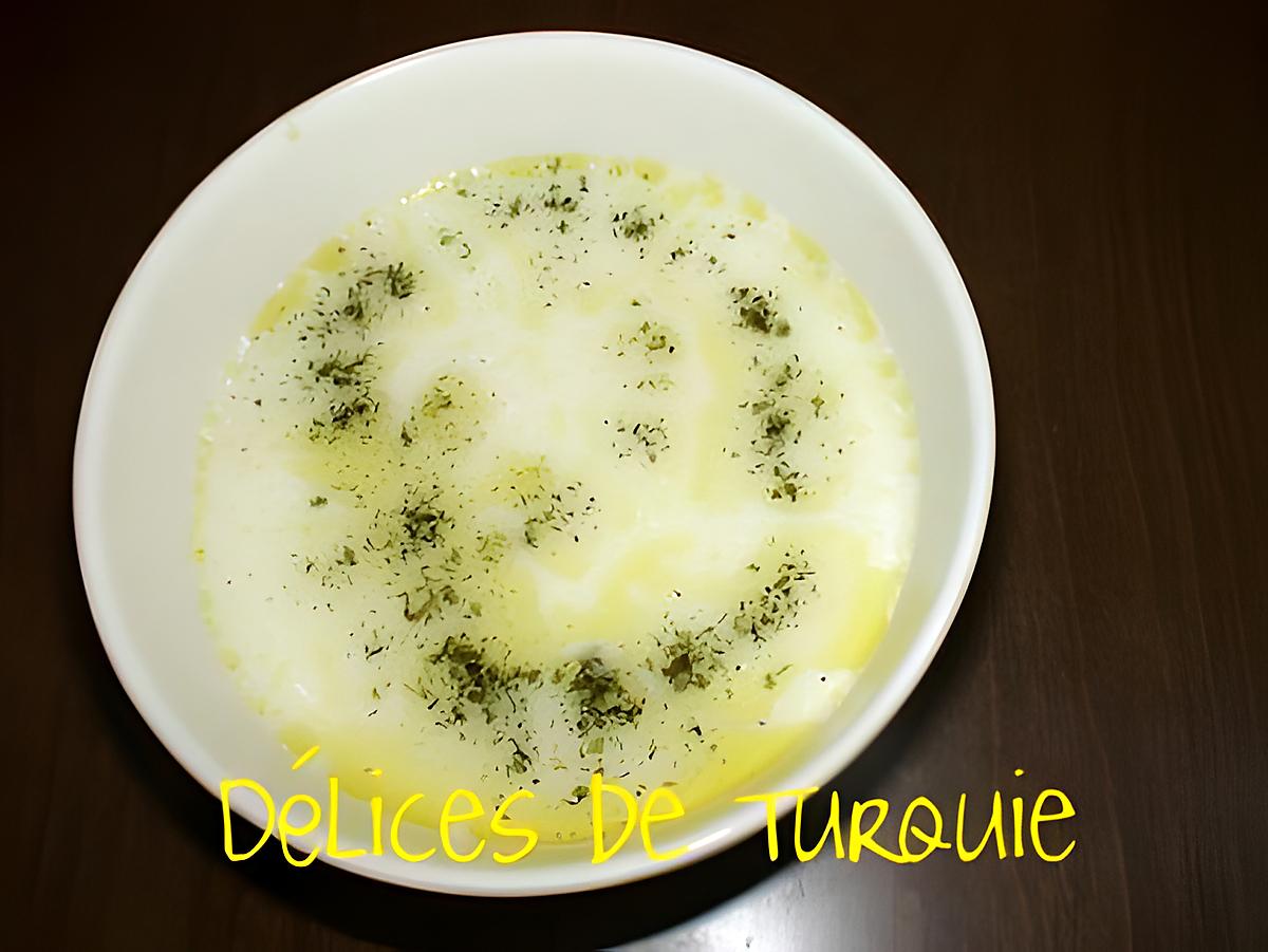 recette Soupe au yaourt
