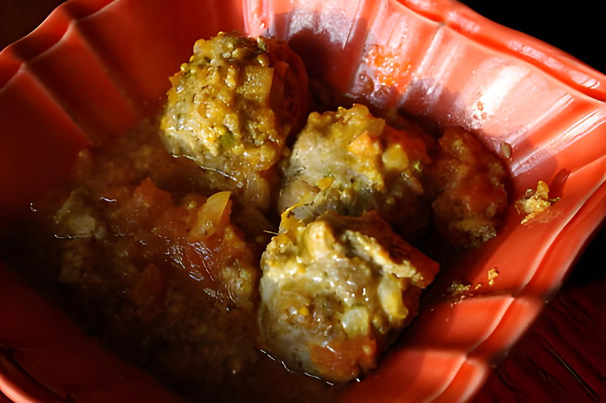 recette Petites boulettes épicées