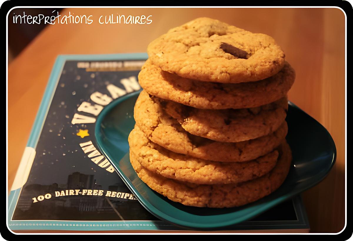 recette chocolate chip cookie - sans beurre ni oeuf