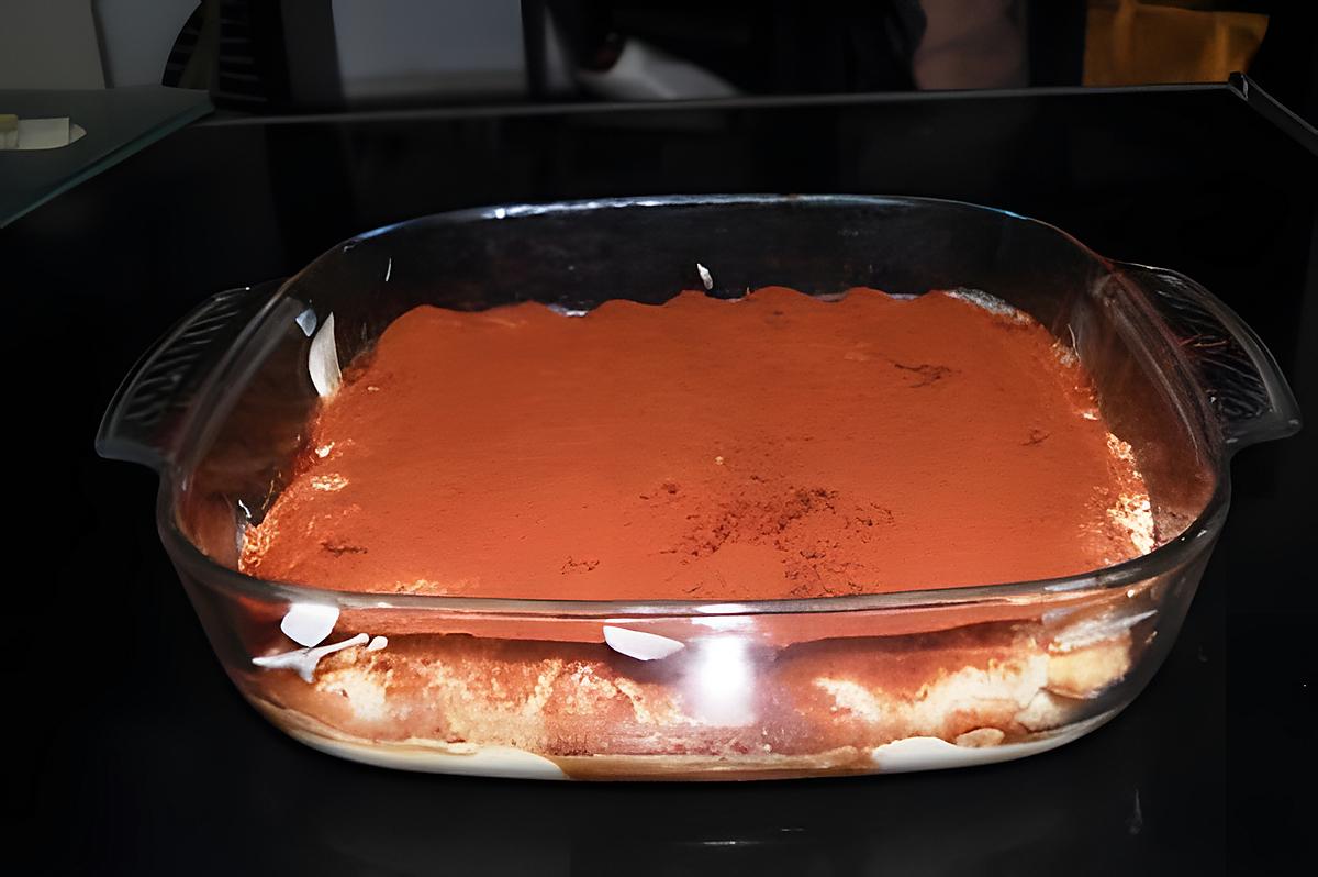 Recette de Recette du tiramisu sans oeufs: