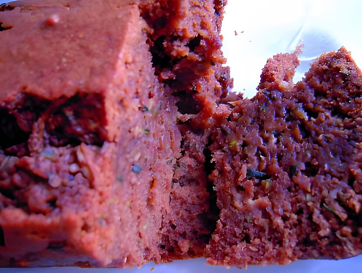 recette cake courgettes-chocolat