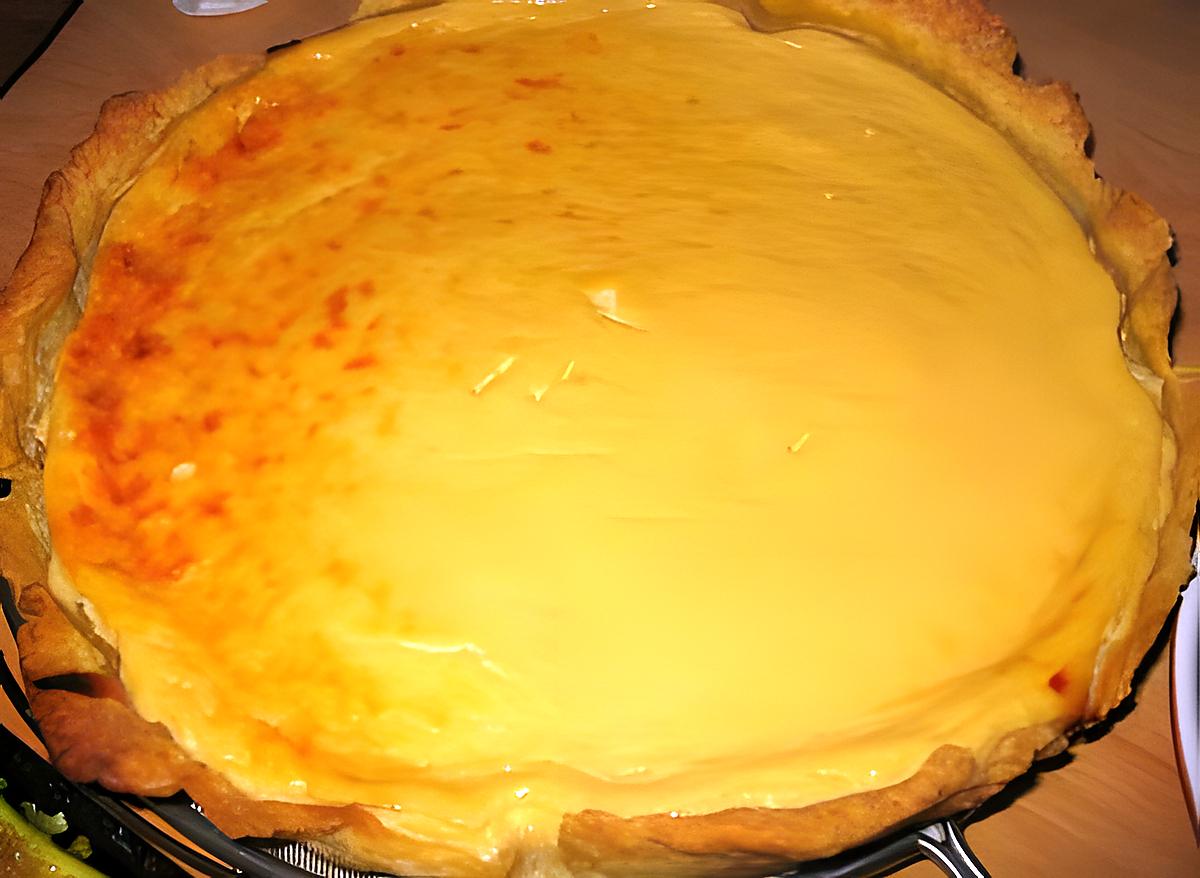 recette Tarte au fromage blanc et au miel