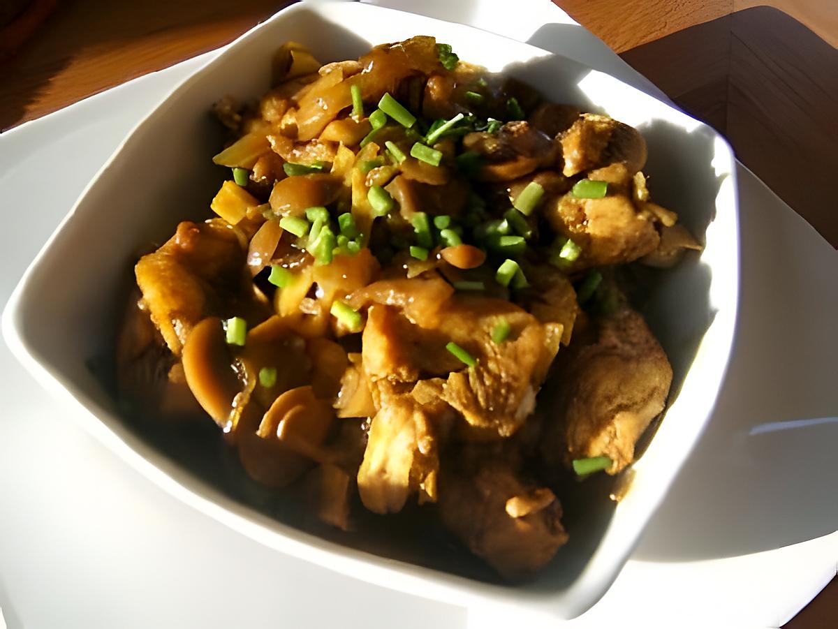 recette Poulet à la citronnelle