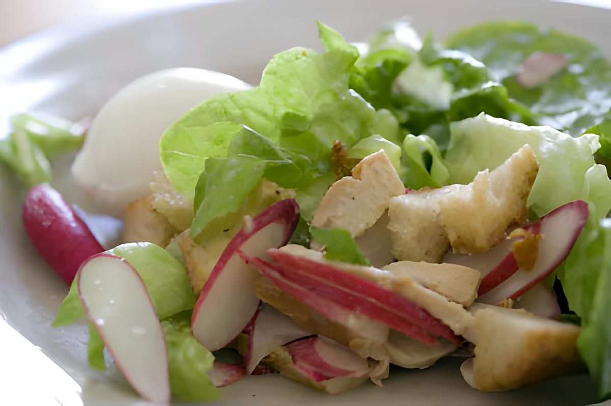 recette salade poule mouillée