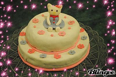 recette Gâteau Hello Kitty en pâte à sucre