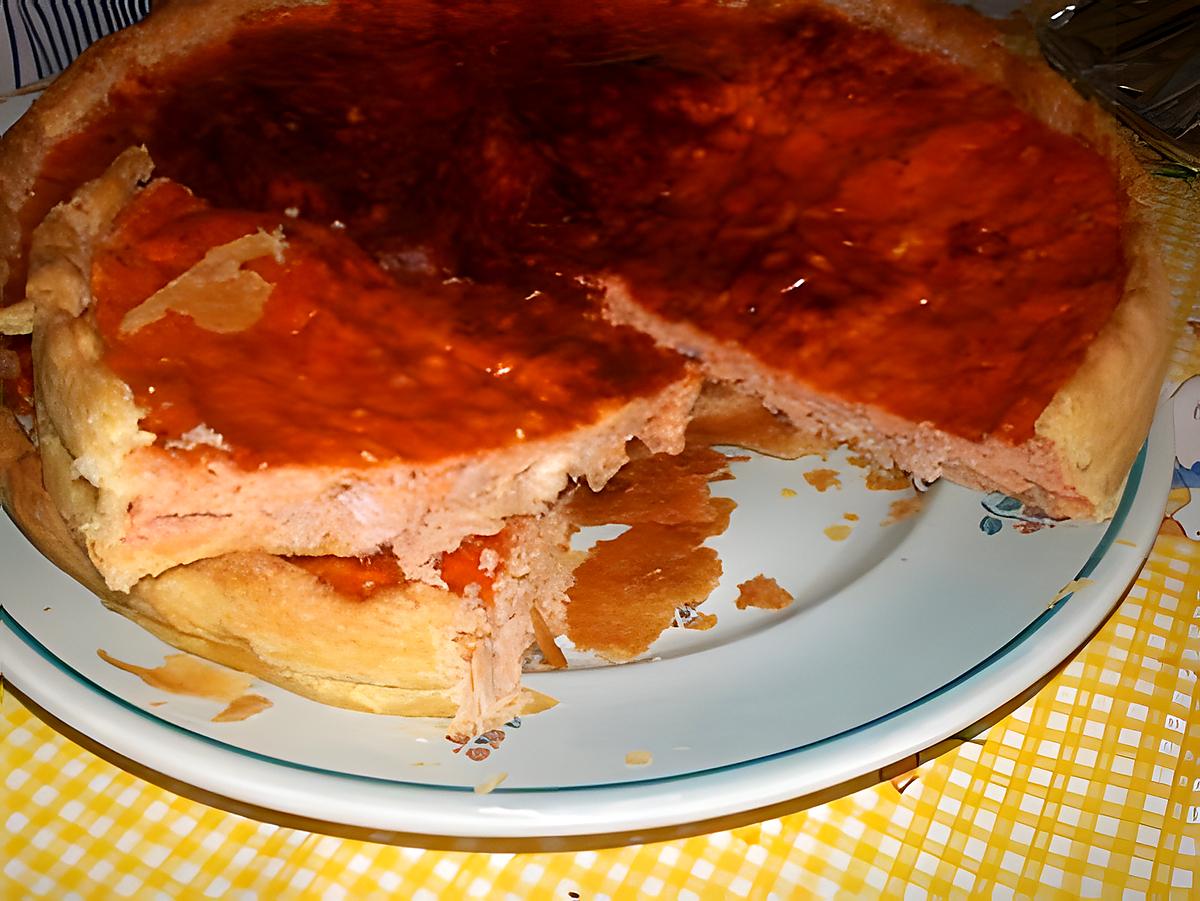 recette tarte au thon et saumon au concentré de tomate