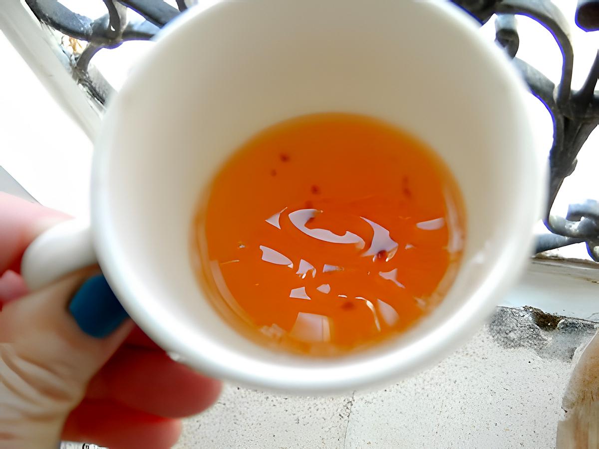 recette Huile d'olive parfumée à l'harissa "arbi"