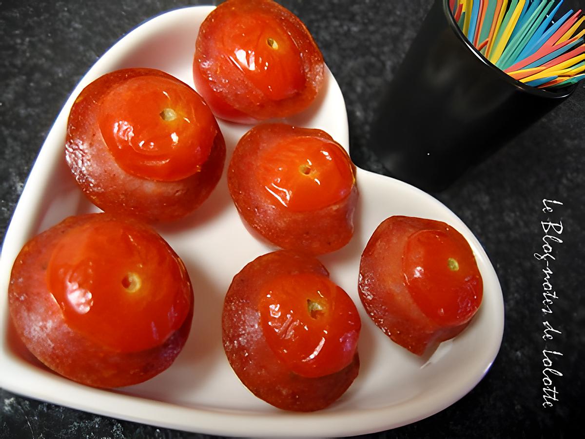 recette Tomates volantes fromage/pepperoni