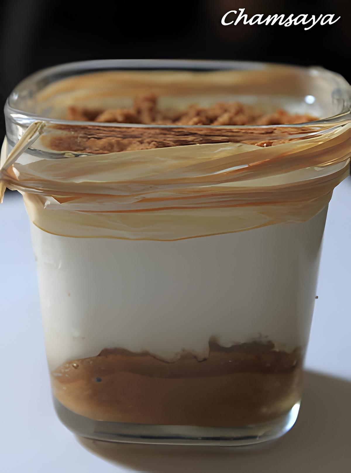 recette Yaourt à la pâte de speculoos
