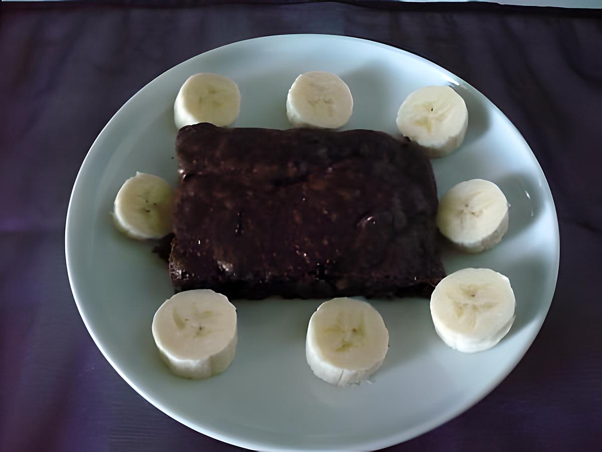 recette Brownies bananes/amandes