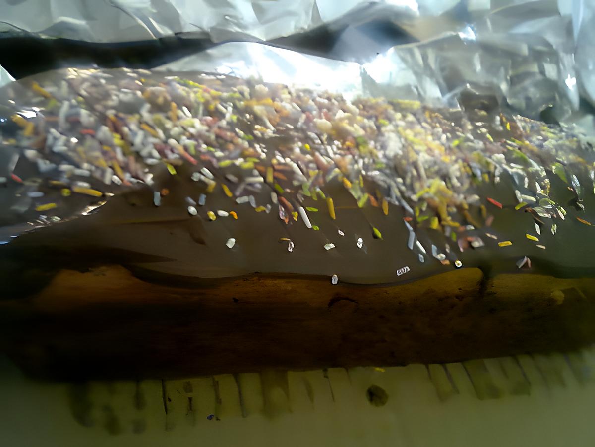 recette cake gateaux au yahourt recouvert de chocolat