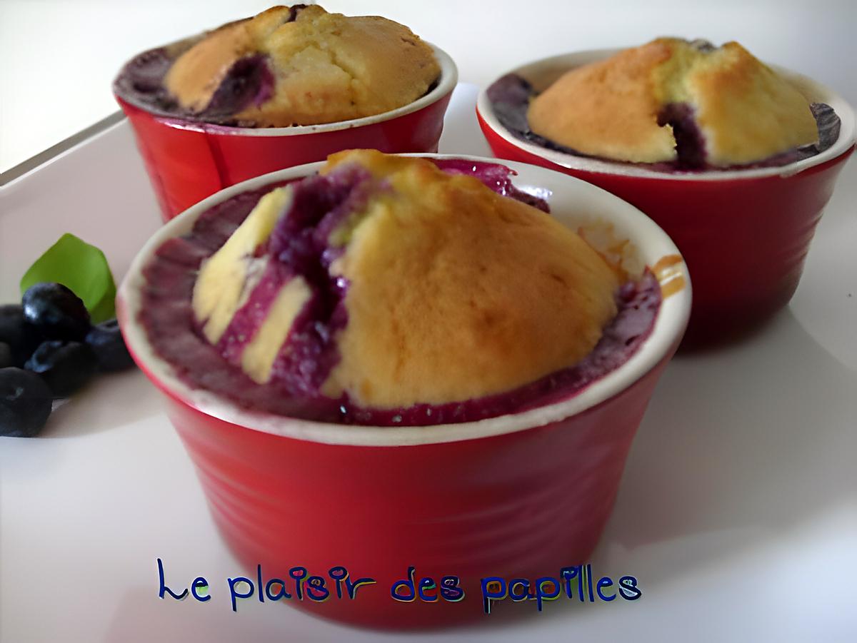 recette Gâteau-pouding aux bleuets (myrtilles)