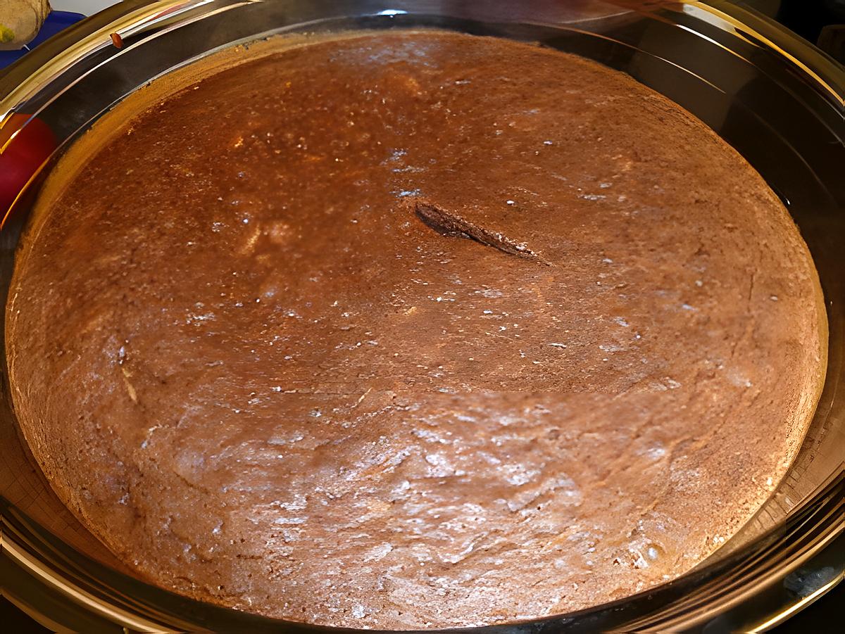 recette gâteau au chocolat et aux amandes éffilées