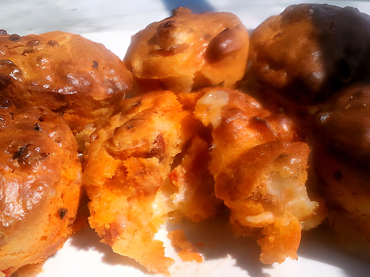 recette Muffin au poivron chorizo et mozza
