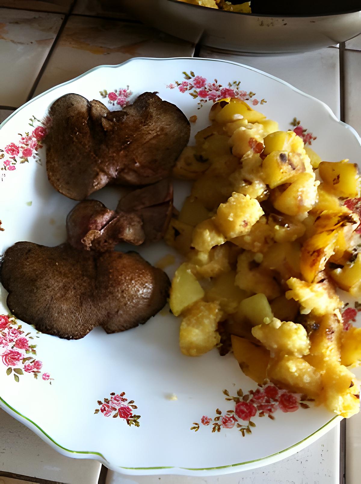 recette Polenta & Pommes de terre à ma façon (avec photos perso)