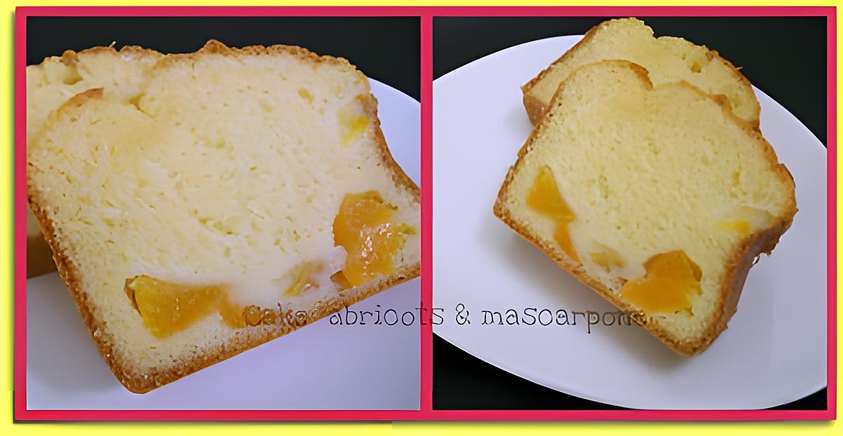 recette Cake abricots & mascarpone