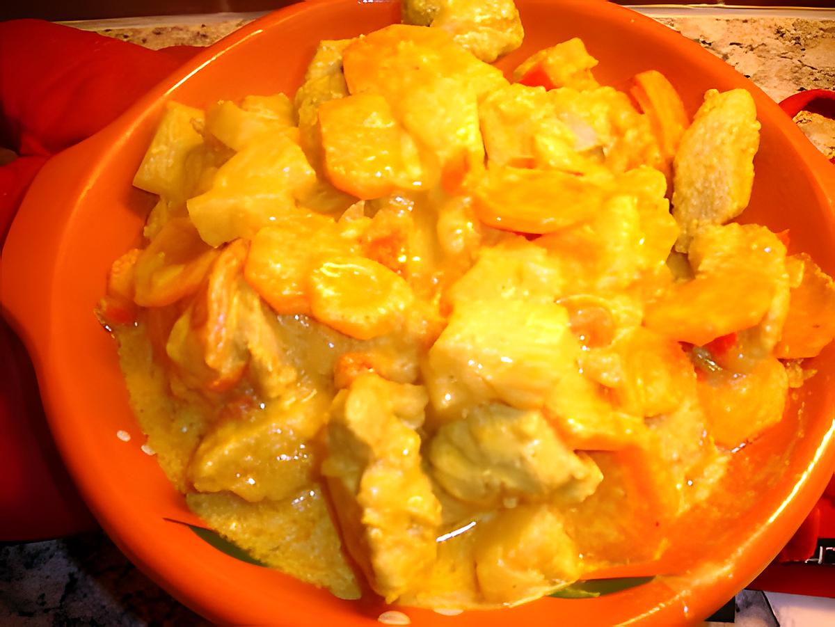 Recette De Filet Mignon De Porc Au Curry Legumes Et Ananas