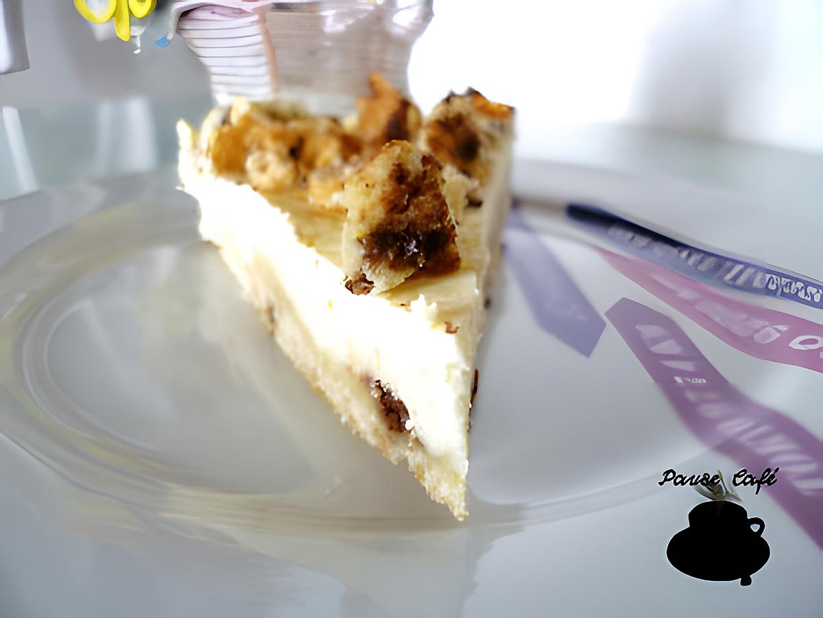 recette Cheesecake aux cookies