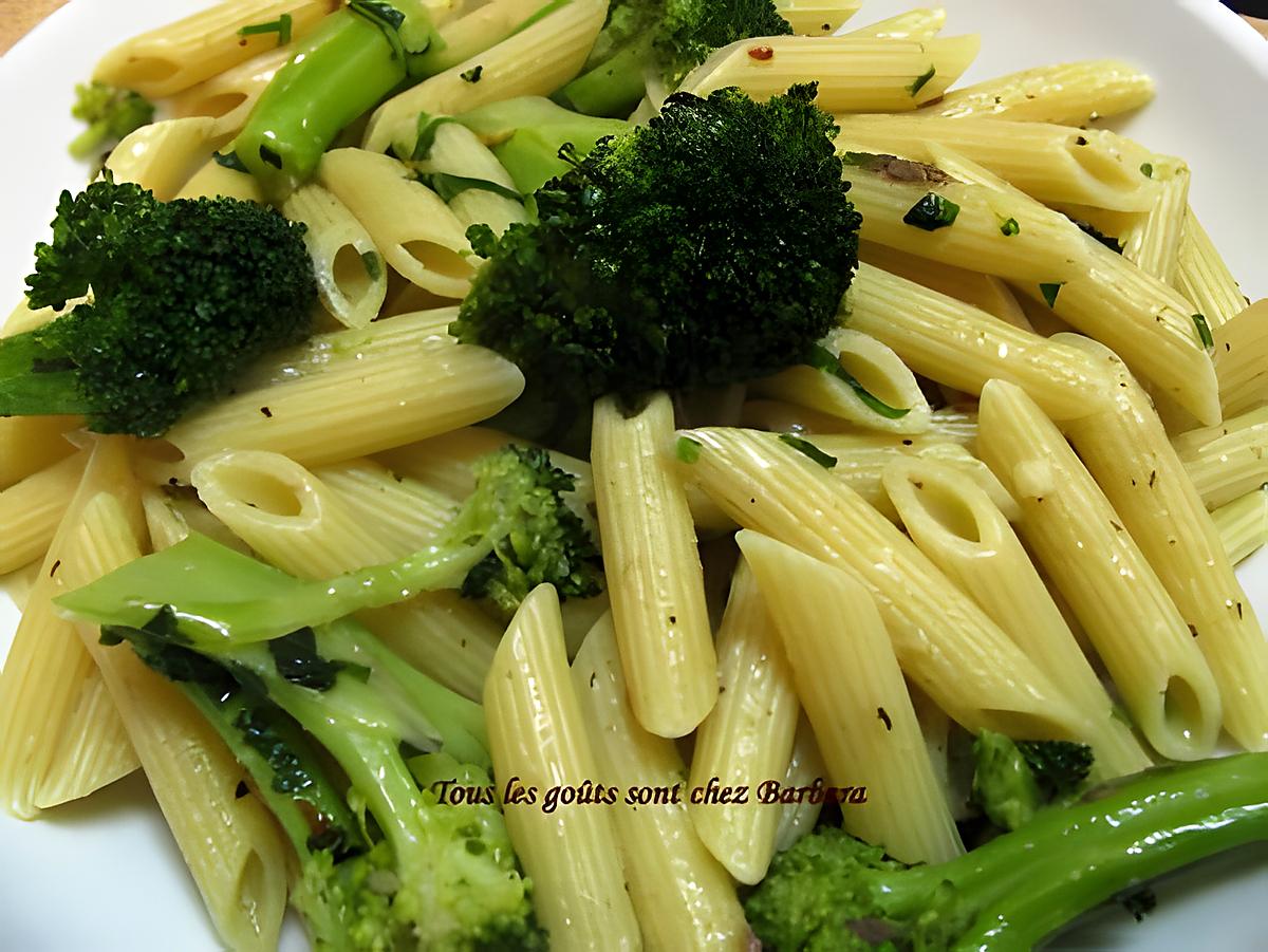 recette Penne rigate au brocoli (penne rigate e broccoli)