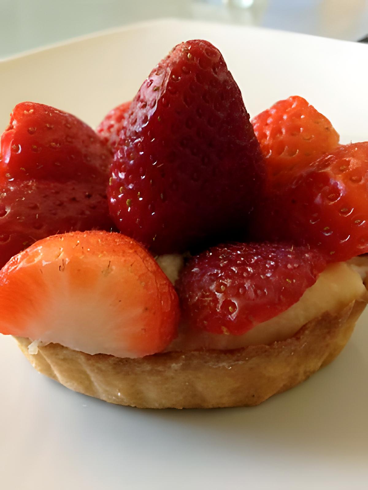 recette Tartelette à la Fraise
