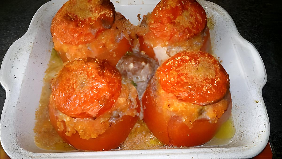 recette Tomates Farcies à la viande