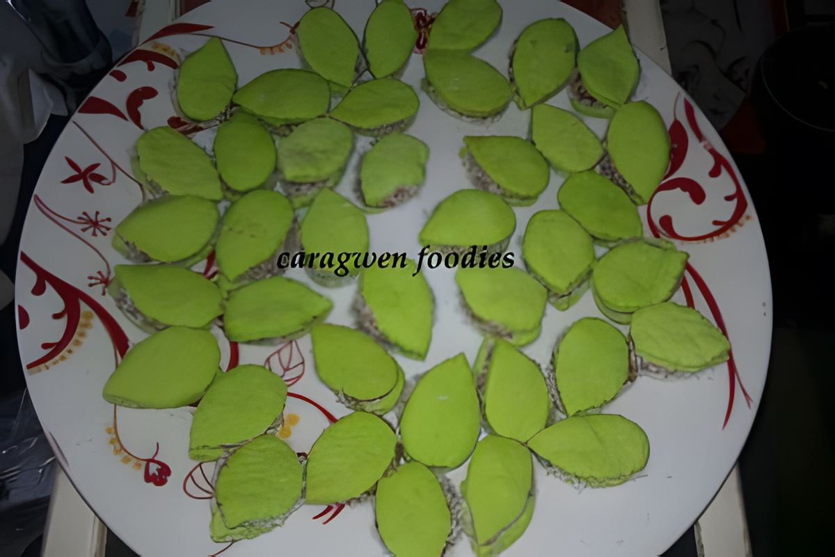 recette petits biscuits feuilles