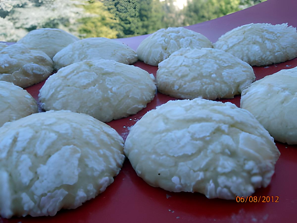 recette petits biscuits moelleux provençaux à l'huile d'olive et au citron
