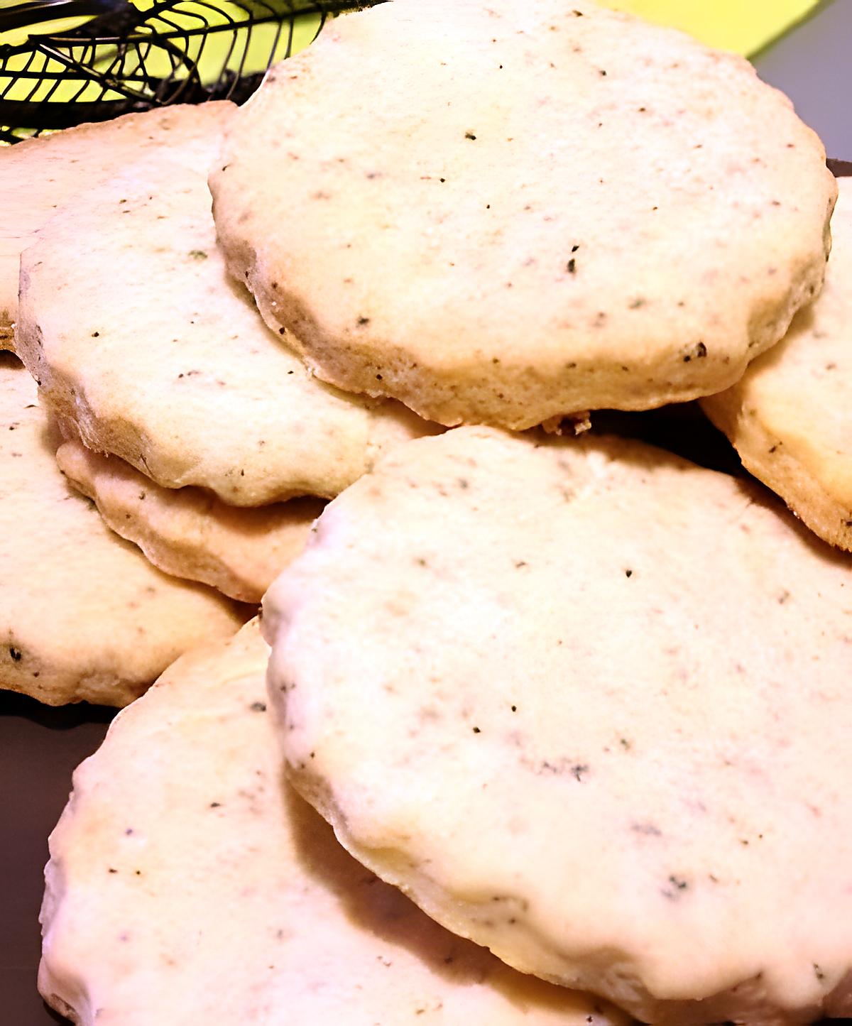 Recette de Biscuit aux marshmallow et the earl grey