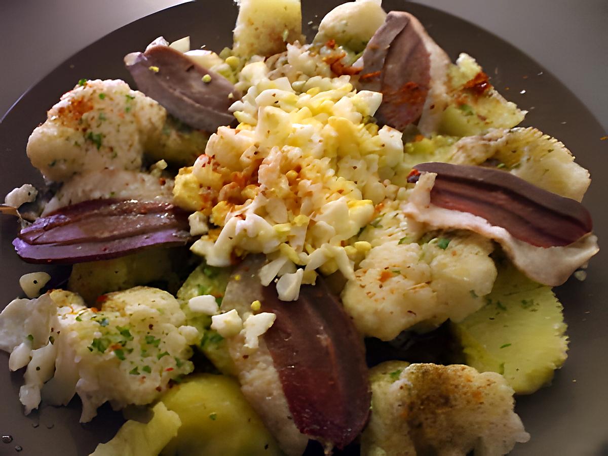 recette Choux fleur en salade improvisé à la Kapiluka.....
