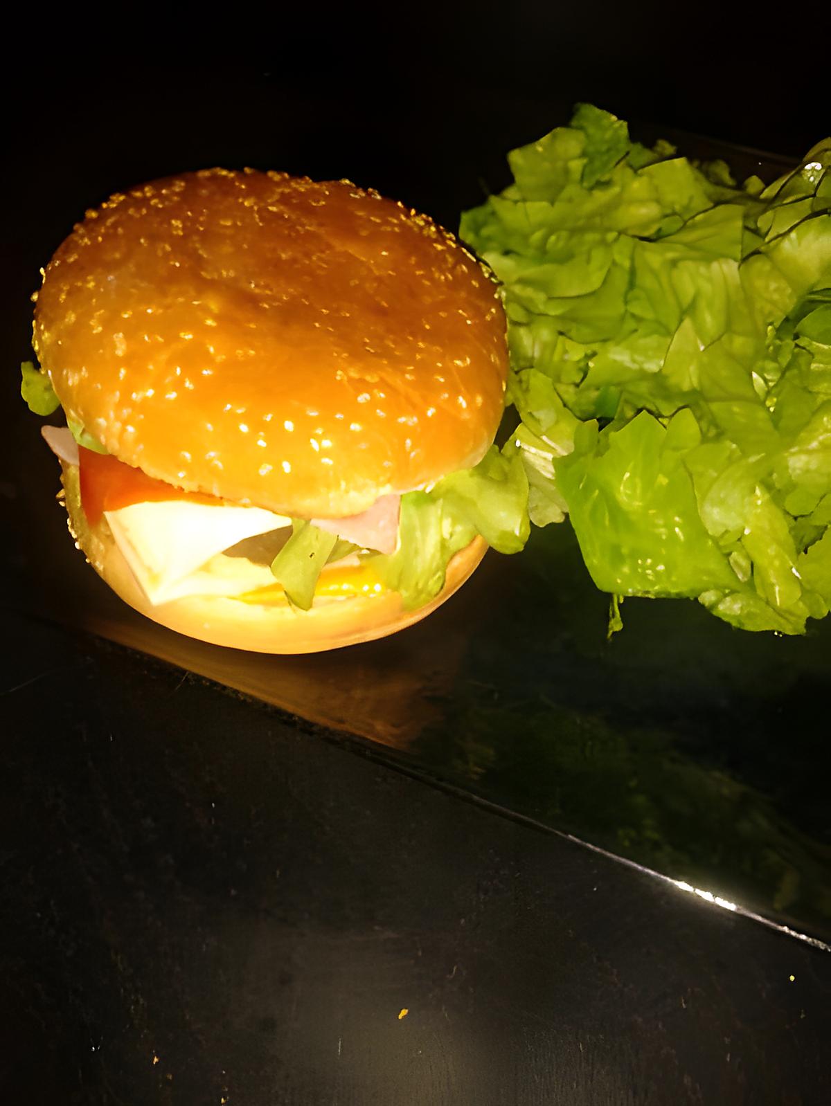 recette CHEESBURGER