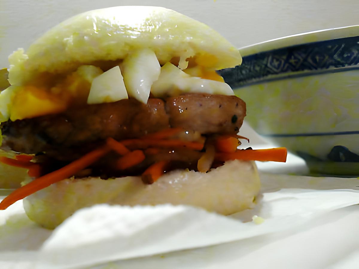 recette Chinese burger
